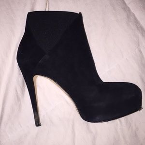 Brian Atwood suede booties